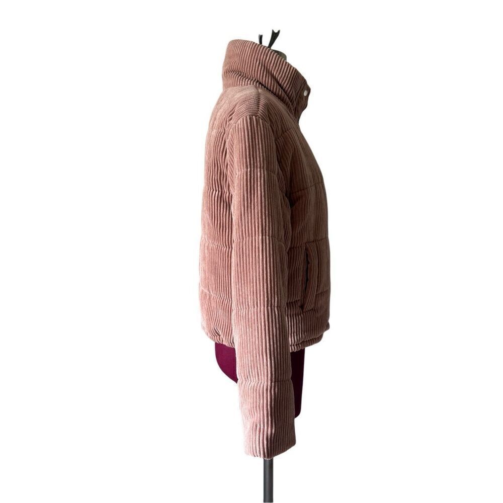 7 For All Mankind Corduroy Dust Rose Pink Bomber Jacket size S - Picture 14 of 14